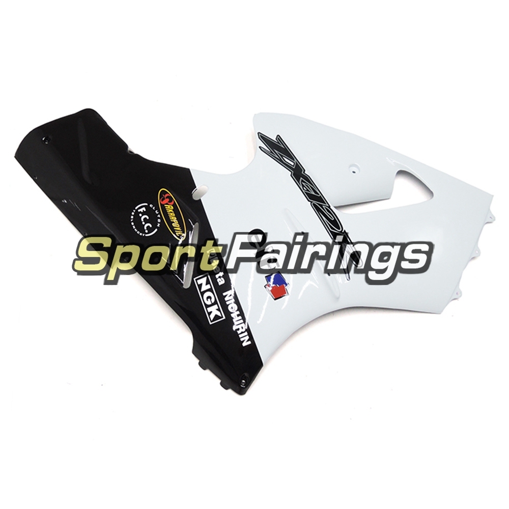 Fairing Kit Fit For Kawasaki ZX12R 2000 2001 -White Black Elf
