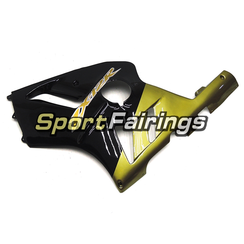 Fairing Kit Fit For Kawasaki ZX12R 2002 - 2006 -Black Gold