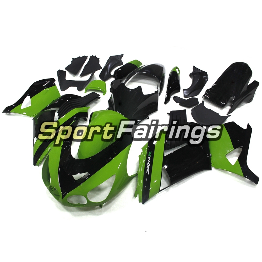 Fairing Kit Fit For Kawasaki ZX-14R /ZZ-R1400 2006 - 2011  -Green Black