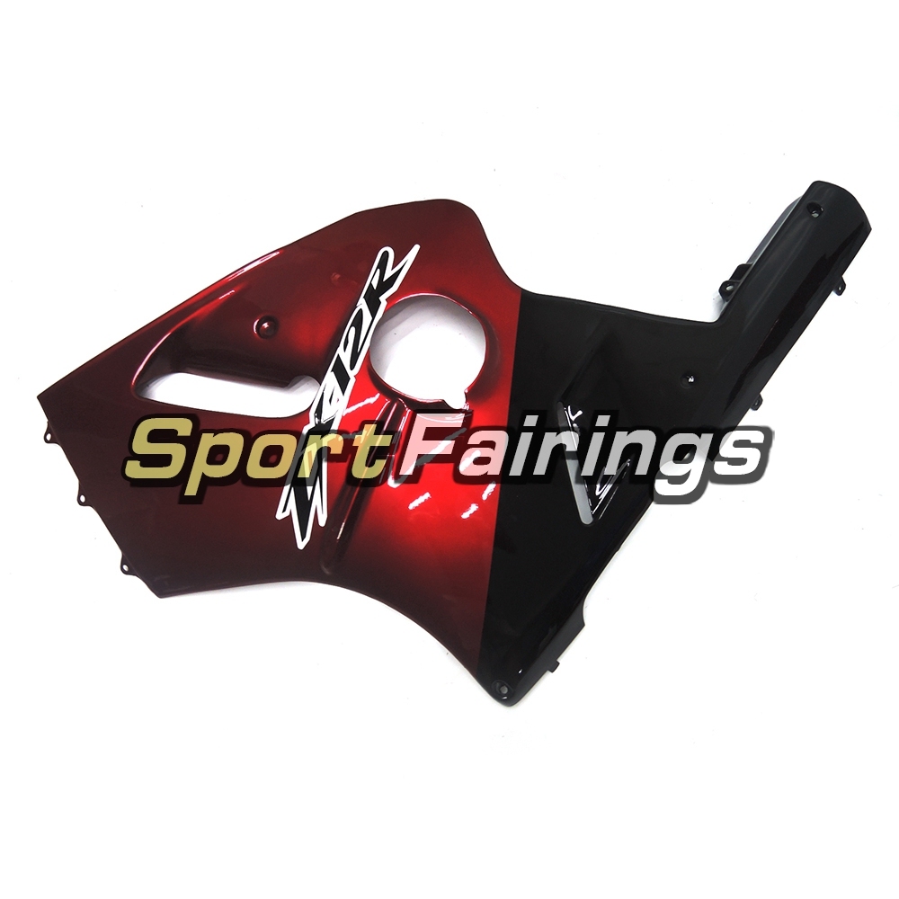 Fairing Kit Fit For Kawasaki ZX12R 2000 2001 -Pearl Red Black