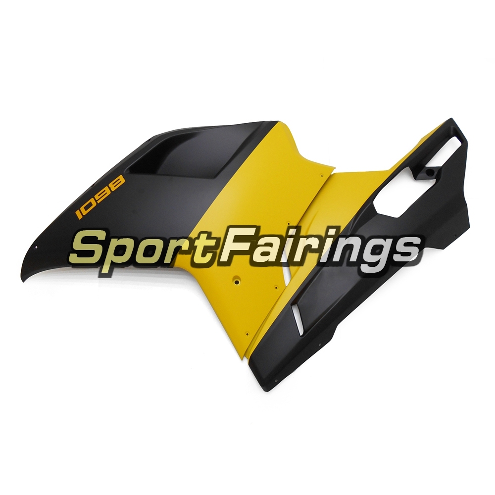 Fairing Kit Fit For Ducati 1098/1198/848 2007 - 2012 - Yellow Black
