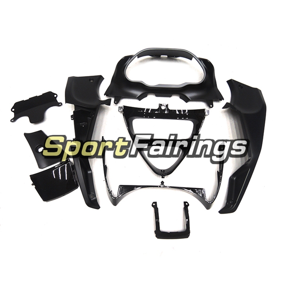 Fairing Kit Fit For Kawasaki ZZR400  1993 - 2007-Black Gold Decals