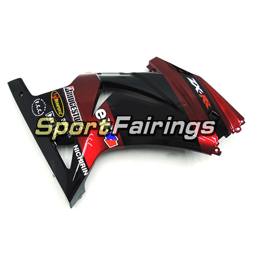 Fairing Kit Fit For Kawasaki EX250R / Ninja 250 2008 - 2012  -Elf Red Black