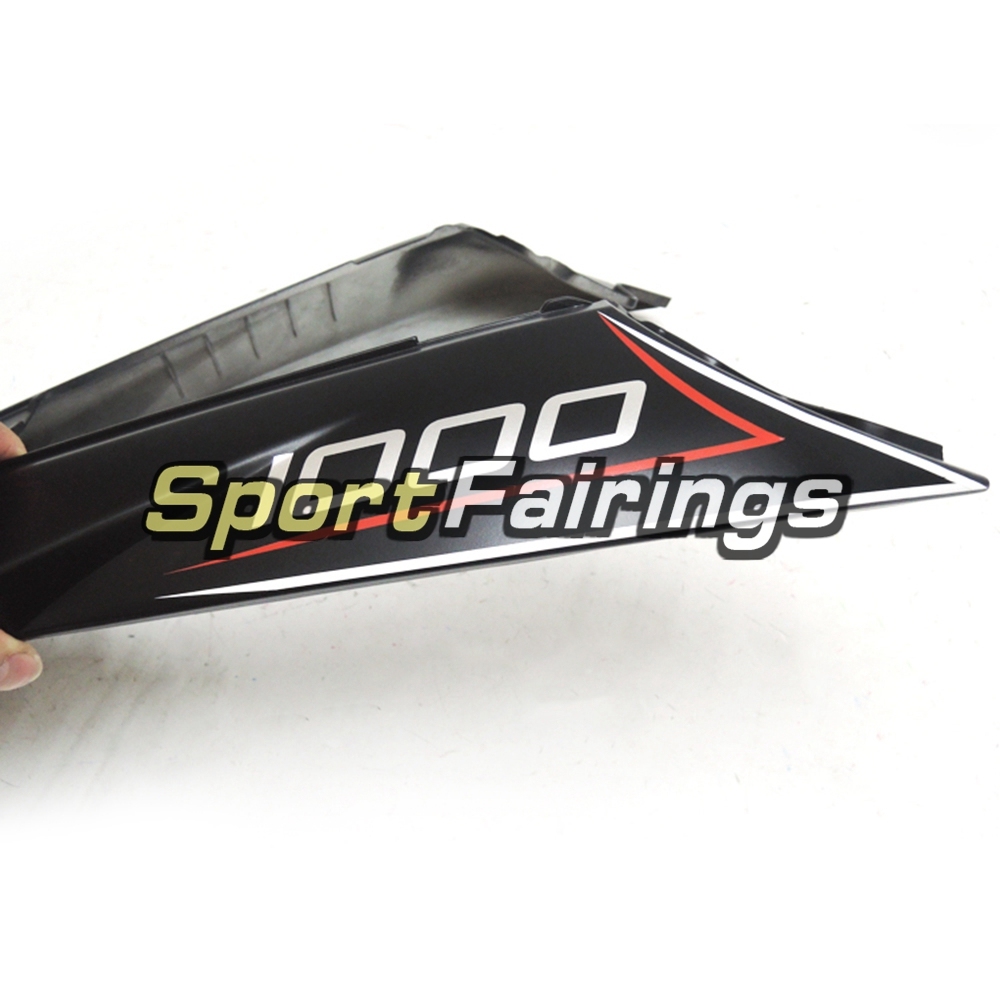 Fairing Kit Fit For Kawasaki Z1000 2010 - 2013 - Flat Black Red