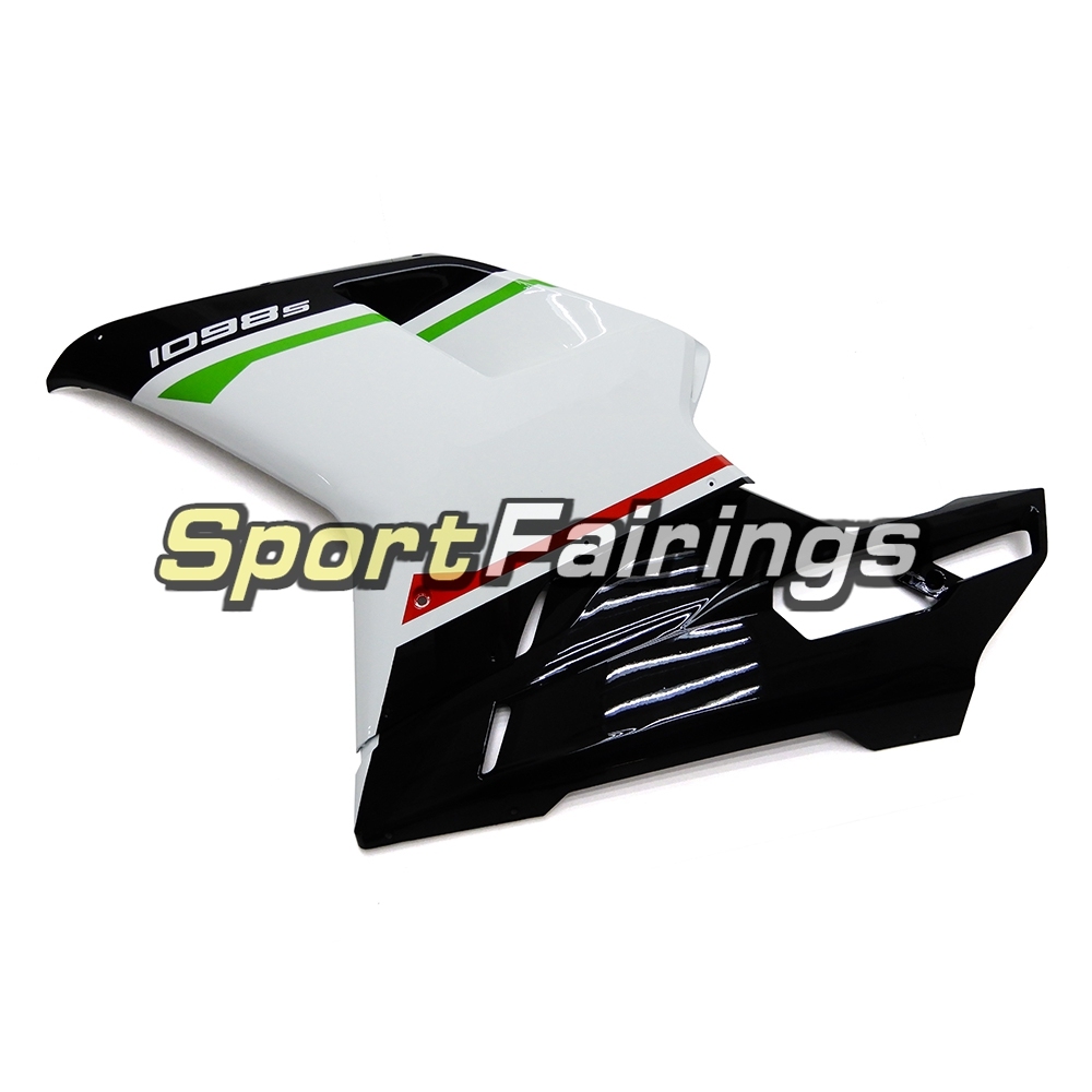 Fairing Kit Fit For Ducati 1098/1198/848 2007 - 2012 - White Black