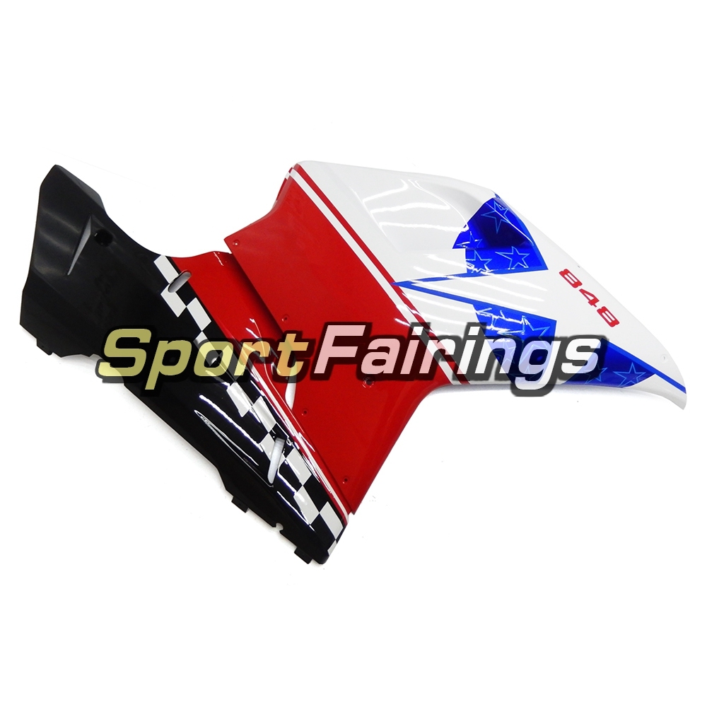 Fairing Kit Fit For Ducati 1098/1198/848 2007 - 2012 - Red White