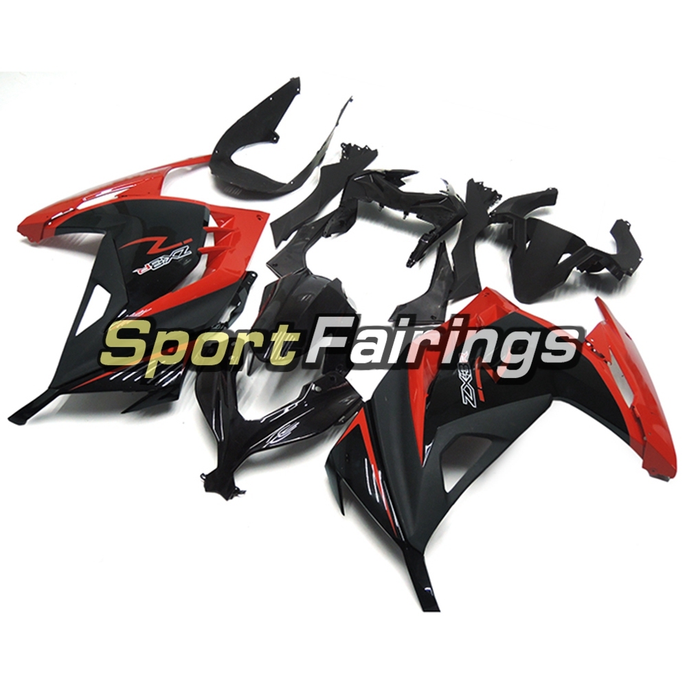Fairing Kit Fit For Kawasaki EX300R / Ninja 300 2013 - 2015  -Red Black