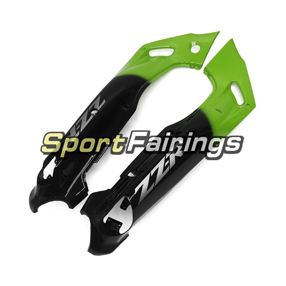 Fairing Kit Fit For Kawasaki ZZR400  1993 - 2007-Green Black Flame
