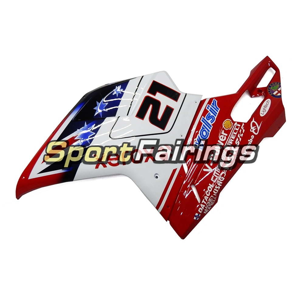Fairing Kit Fit For Ducati 1098/1198/848 2007 - 2012 - Red White