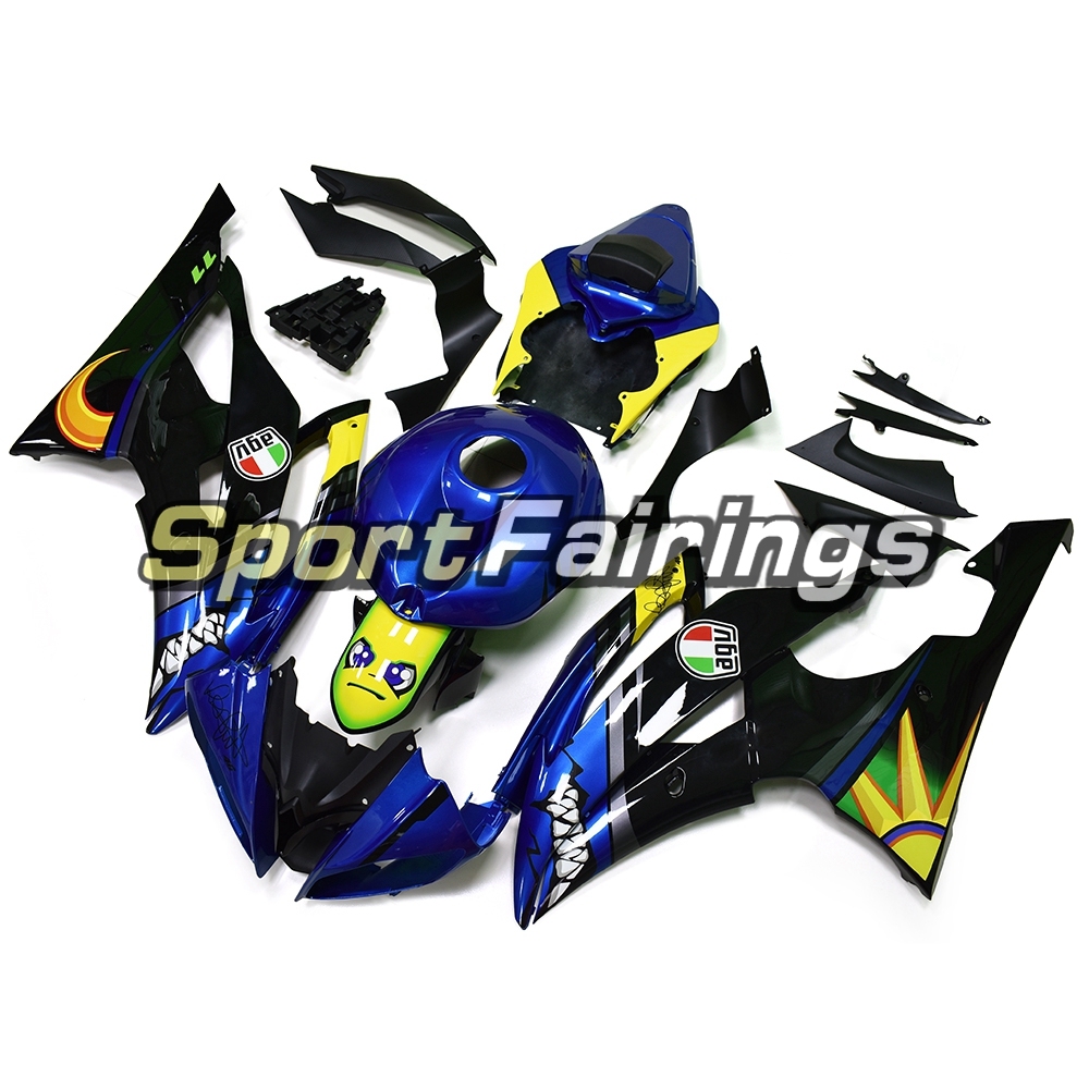 Fairing Kit Fit For Yamaha YZF R6 2008 - 2016 - Shark Blue