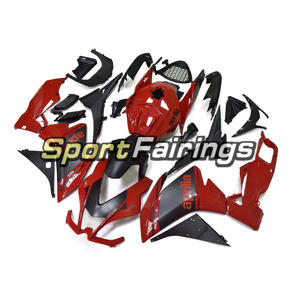 Fairing Kit Fit For Aprilia RS125 RS4 125 2012 - 2014 - Red Grey