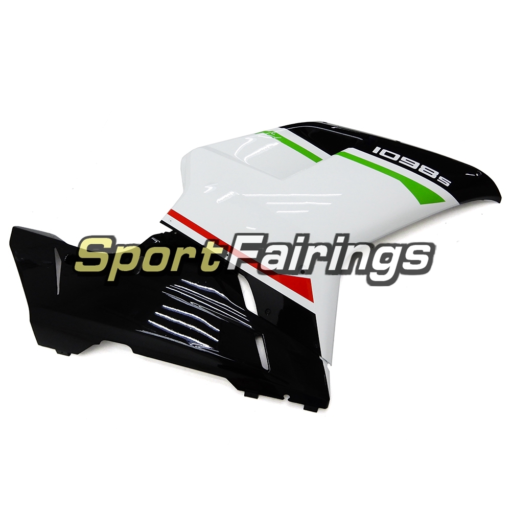 Fairing Kit Fit For Ducati 1098/1198/848 2007 - 2012 - White Black