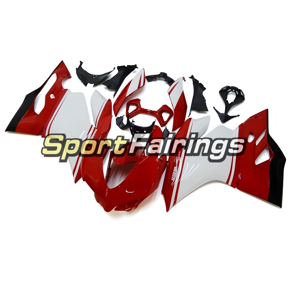 Fairing Kit Fit For Ducati 899/1199 2012 - 2013 - White Red