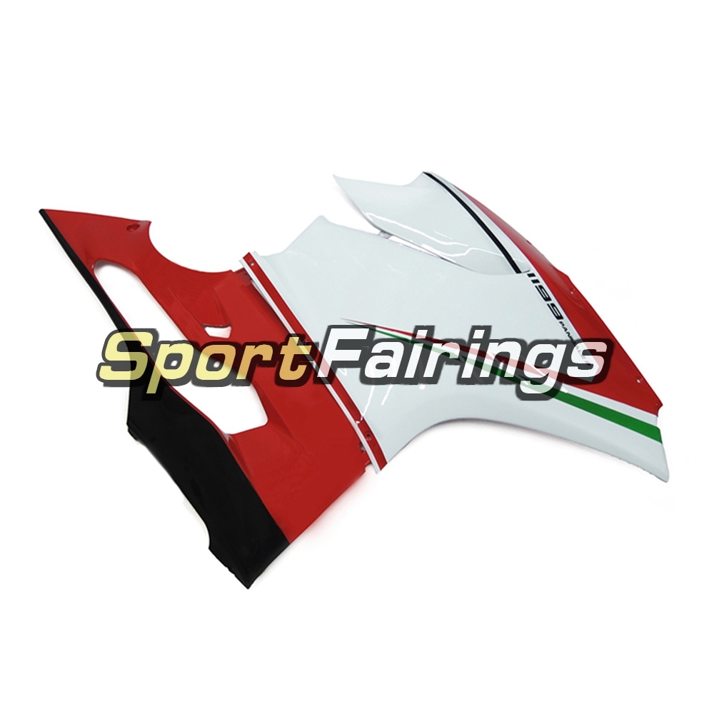 Fairing Kit Fit For Ducati 899/1199 2012 - 2013 - White Red