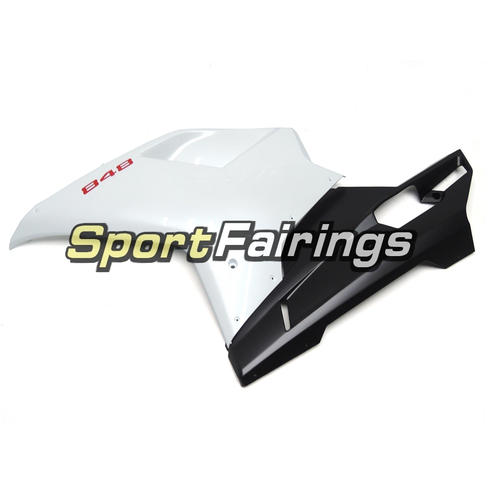 Fairing Kit Fit For Ducati 1098/1198/848 2007 - 2012 - White Black