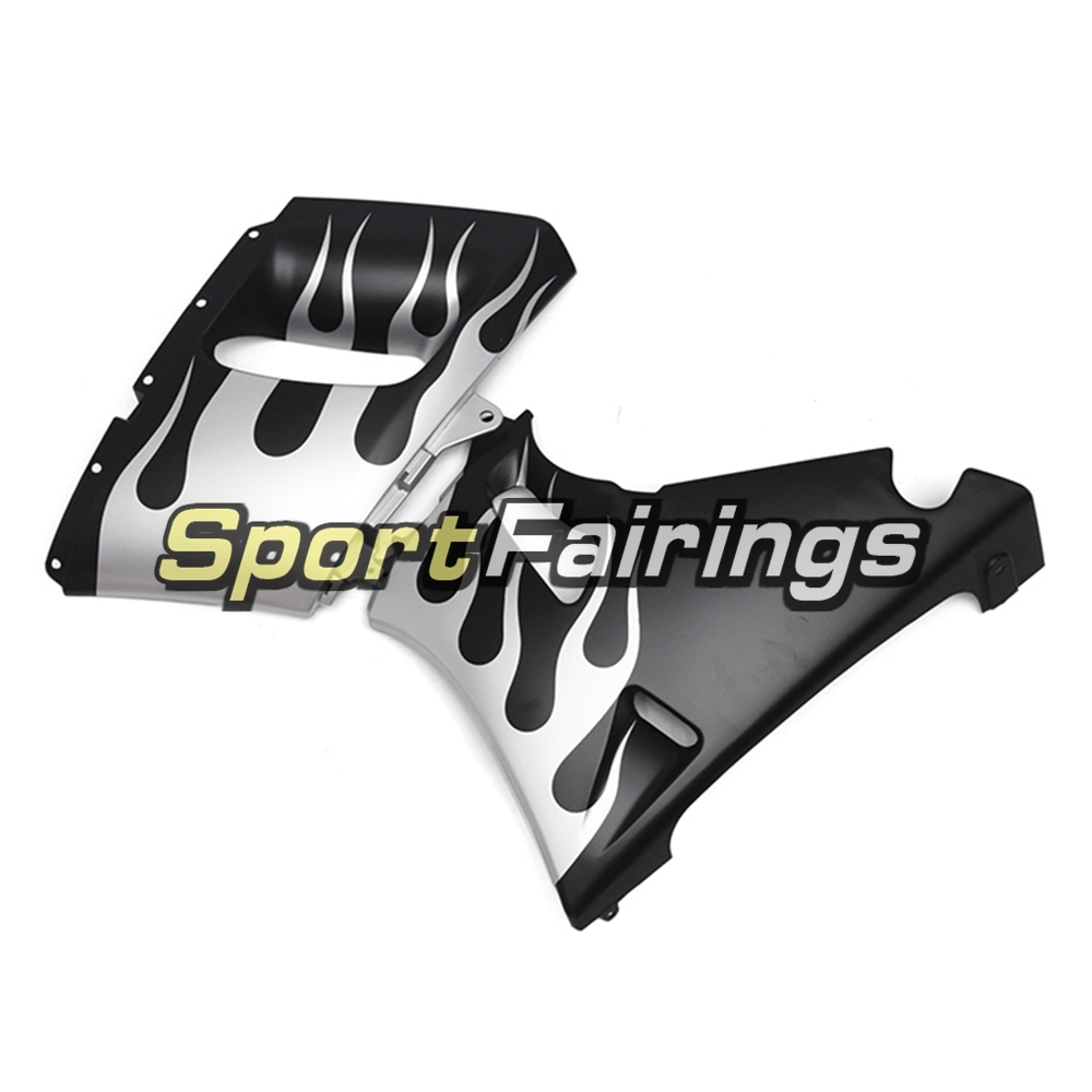 Fairing Kit Fit For Kawasaki ZZR400  1993 - 2007-Black White