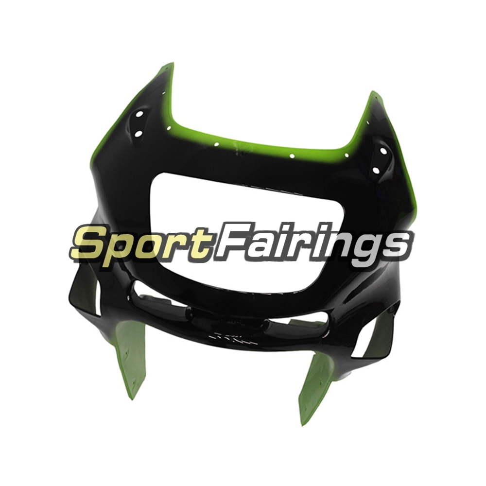 Fairing Kit Fit For Kawasaki ZZR400  1993 - 2007-Green Black Flame