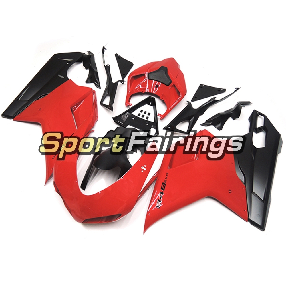 Fairing Kit Fit For Ducati 1098/1198/848 2007 - 2012 - Red Black