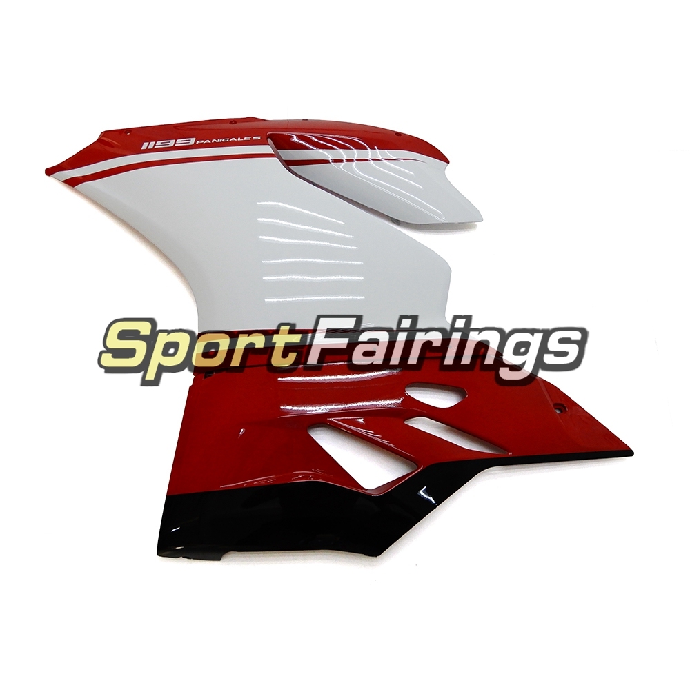 Fairing Kit Fit For Ducati 899/1199 2012 - 2013 - White Red