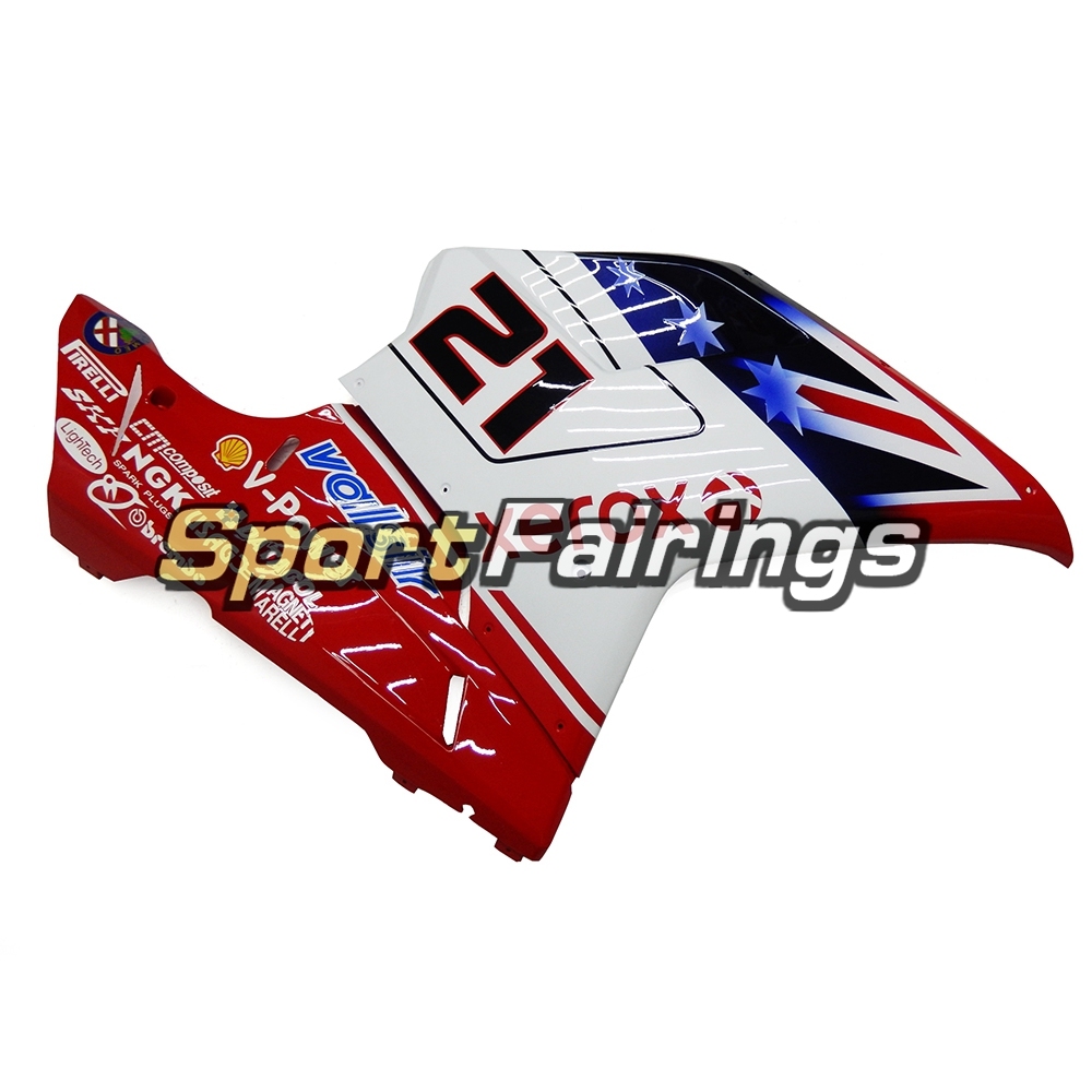 Fairing Kit Fit For Ducati 1098/1198/848 2007 - 2012 - Red White