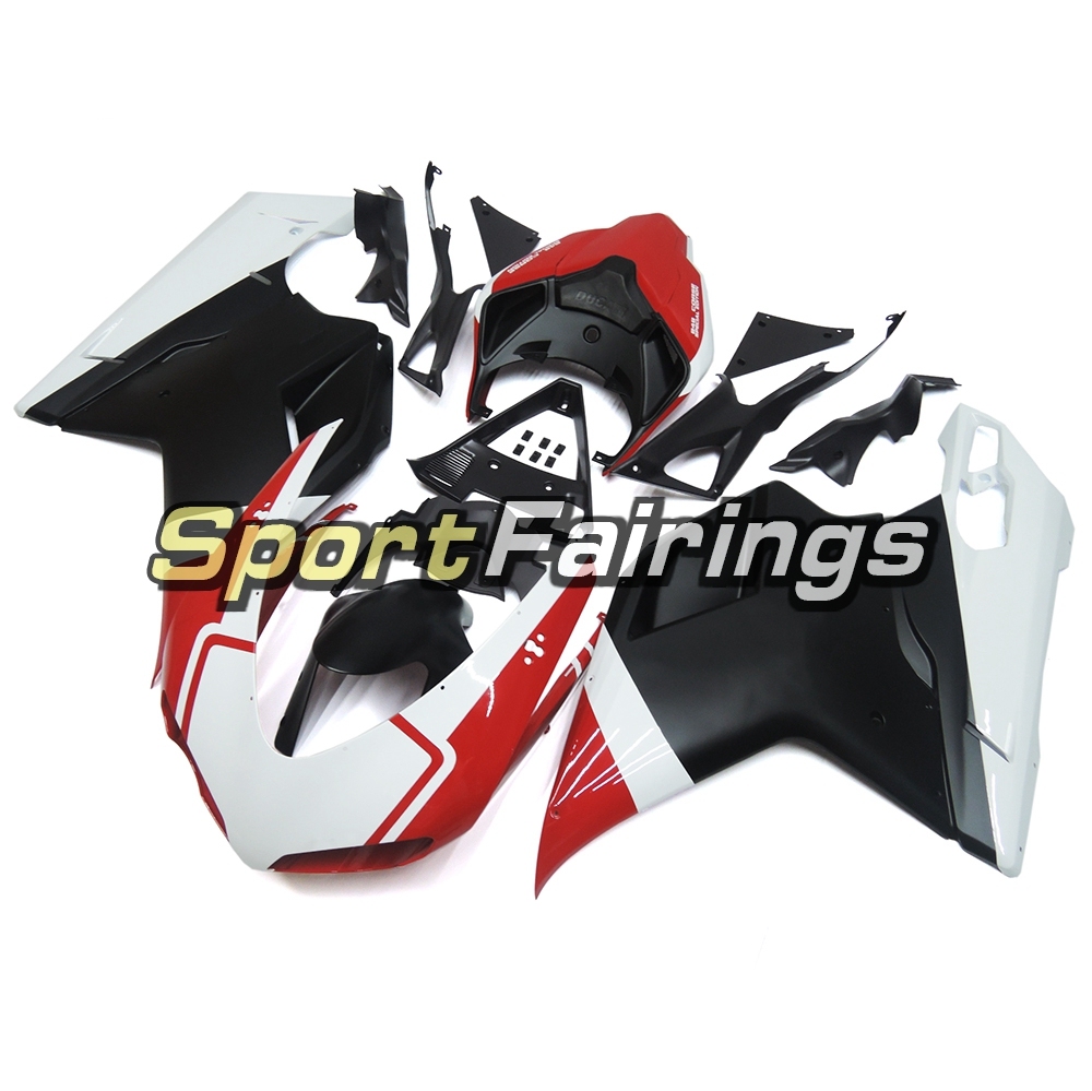 Fairing Kit Fit For Ducati 1098/1198/848 2007 - 2012 - Red Black