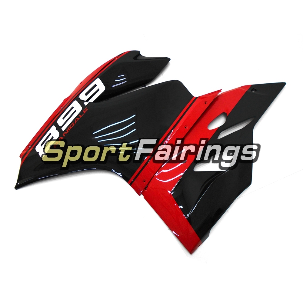 Fairing Kit Fit For Ducati 899/1199 2012 - 2013 - Gloss Red Black