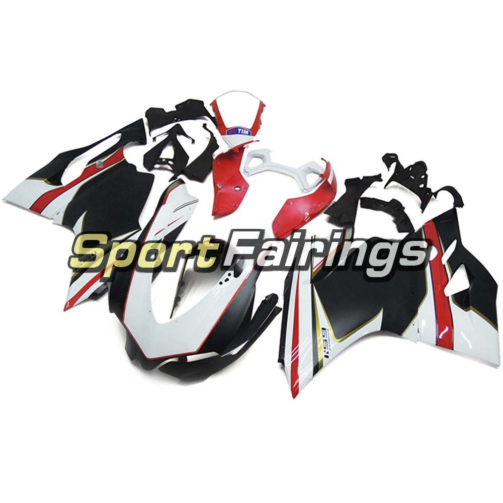 Fairing Kit Fit For Ducati 899/1199 2012 - 2013 - Black White