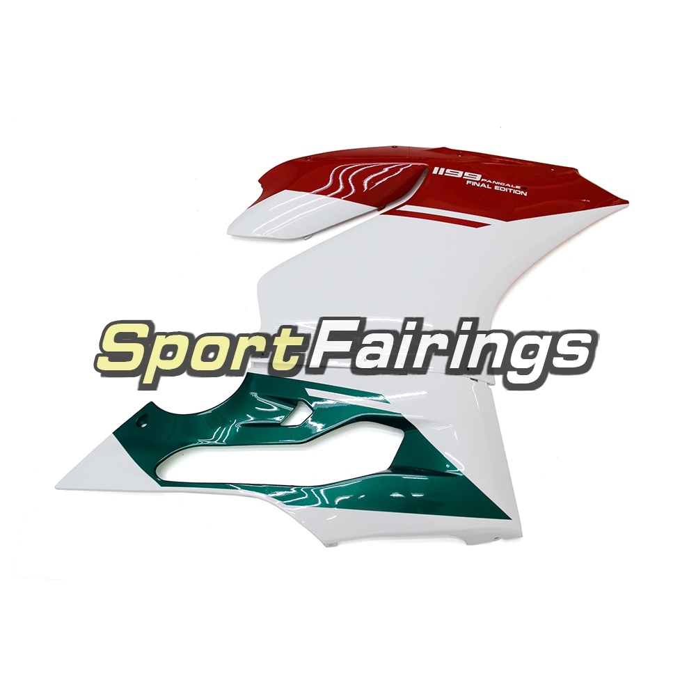 Fairing Kit Fit For Ducati 899/1199 2012 - 2013 - White Red