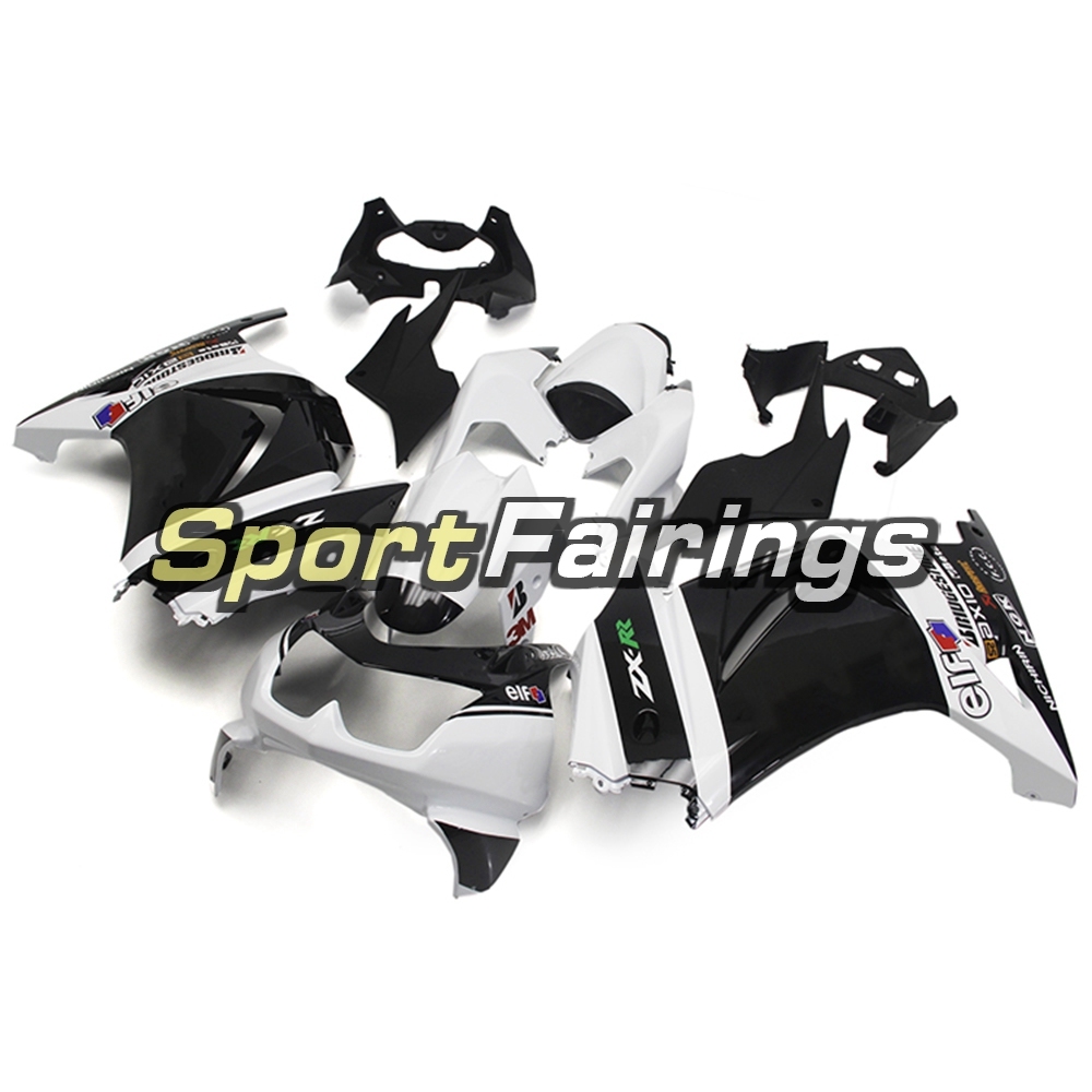 Fairing Kit Fit For Kawasaki EX250R / Ninja 250 2008 - 2012  -White Black