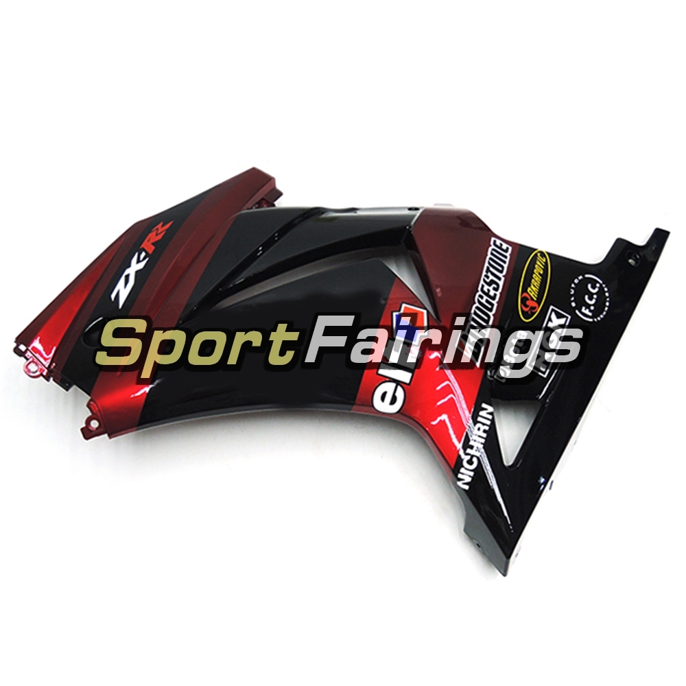 Fairing Kit Fit For Kawasaki EX250R / Ninja 250 2008 - 2012  -Elf Red Black