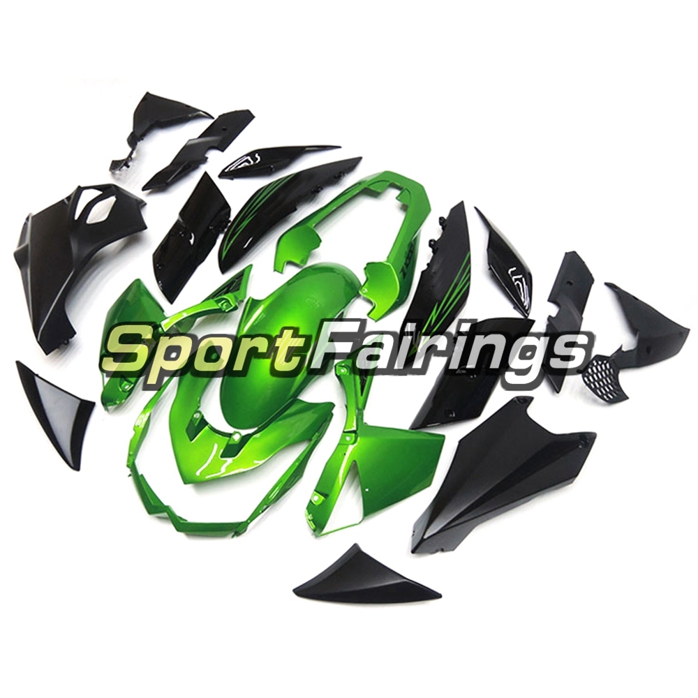 Fairing Kit Fit For Kawasaki Z1000 2010 - 2013 -Green Black