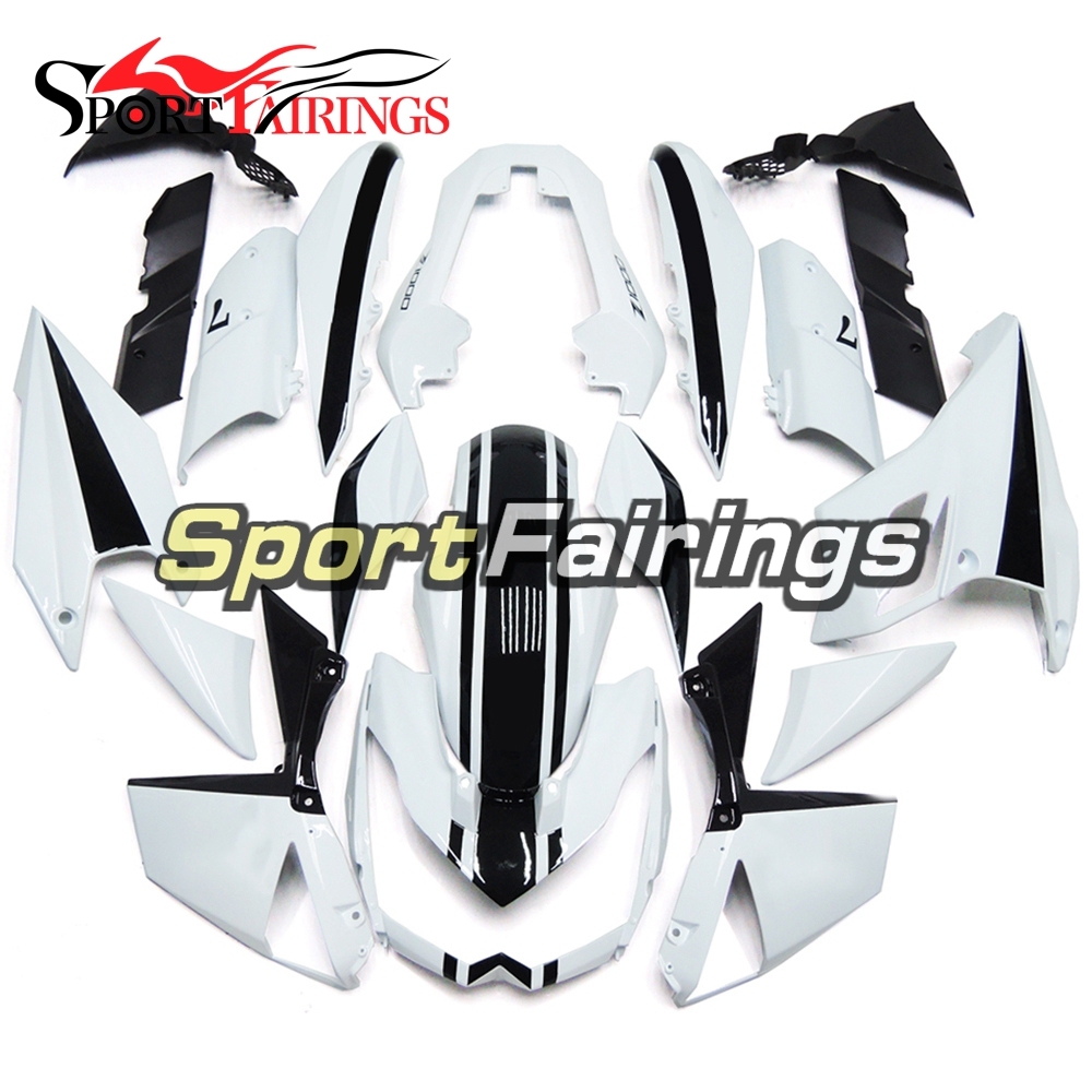 Fairing Kit Fit For Kawasaki Z1000 2010 - 2013 - Energy White Black