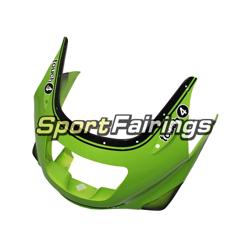 Fairing Kit Fit For Kawasaki ZZR400  1993 - 2007-Green Black Elf