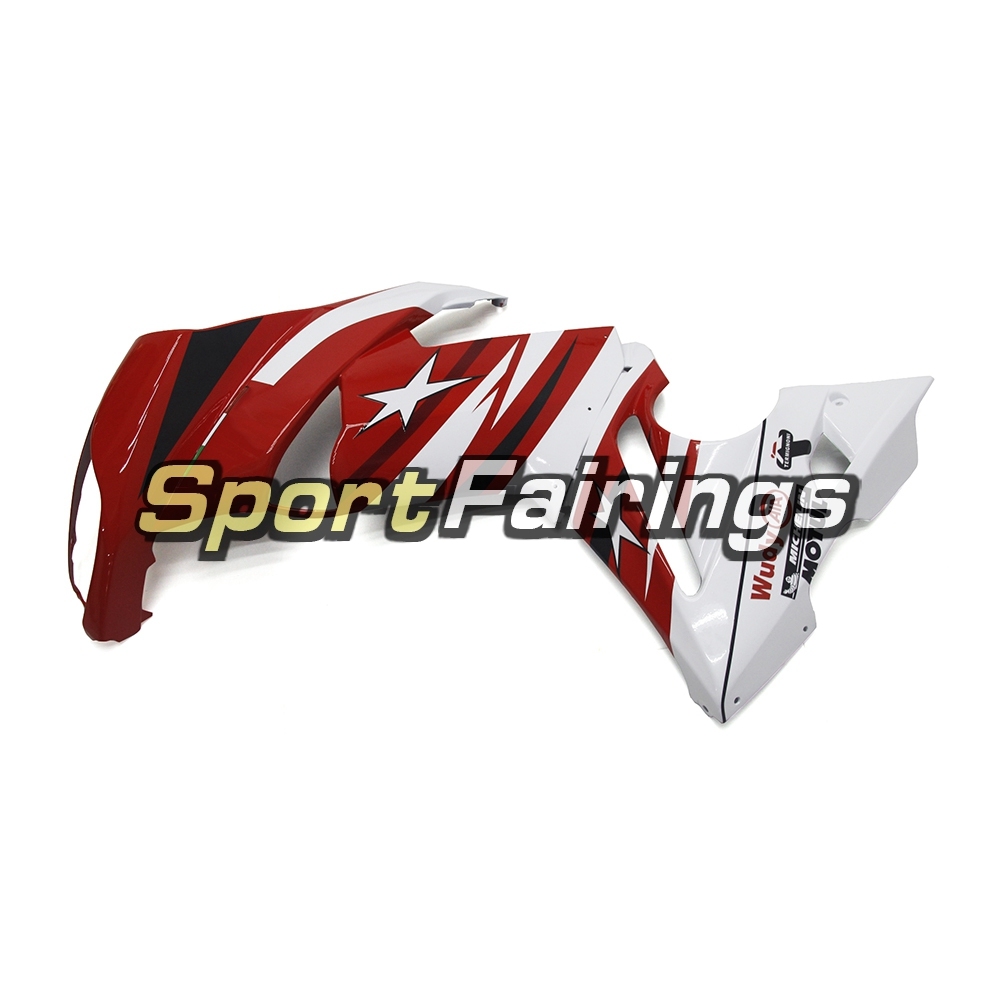 Fairing Kit Fit For Kawasaki ER-6F / Ninja 650r 2009 - 2011 - Red White