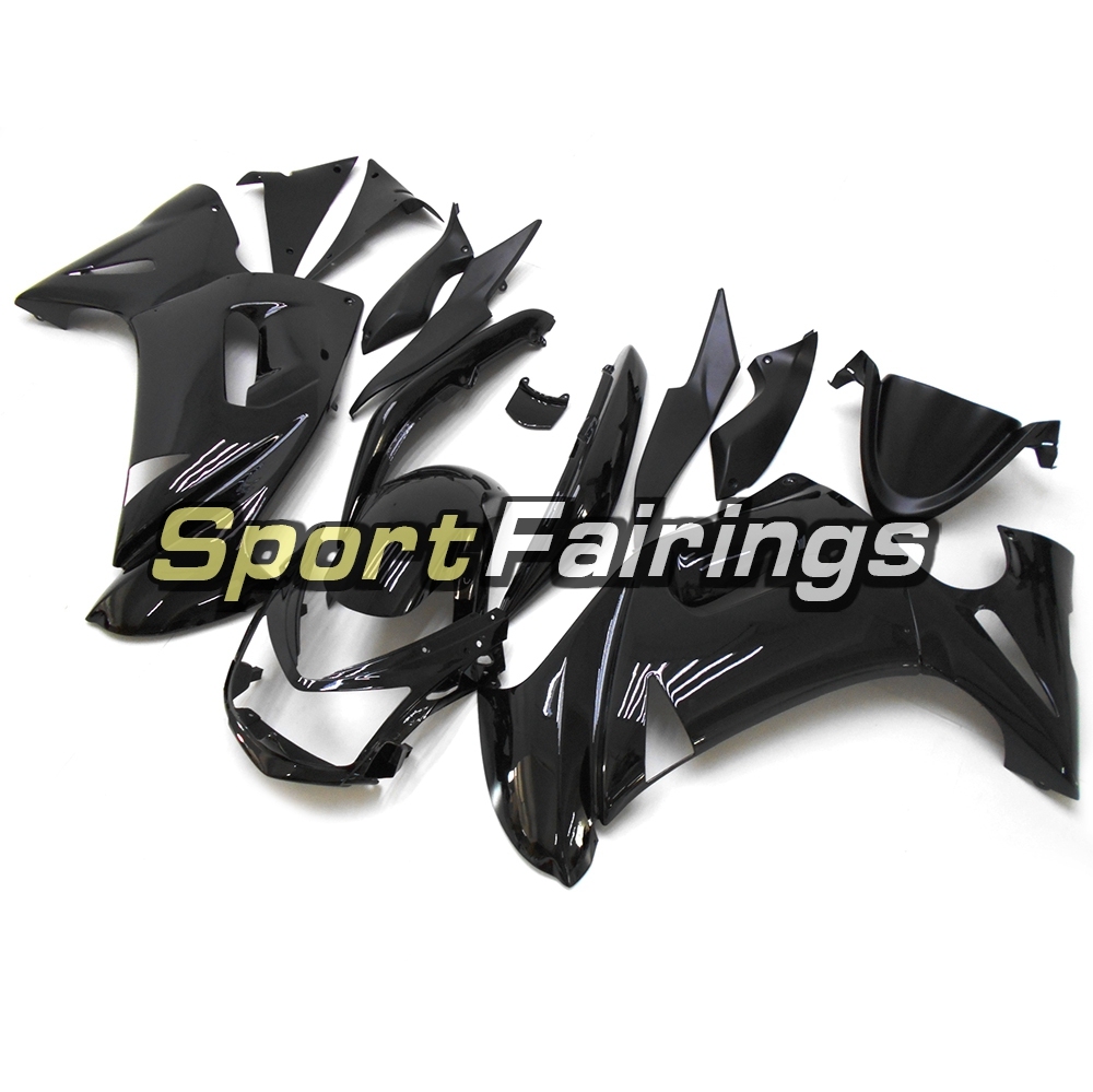 Fairing Kit Fit For Kawasaki ER-6F / Ninja 650r 2006 - 2008 - Gloss Black