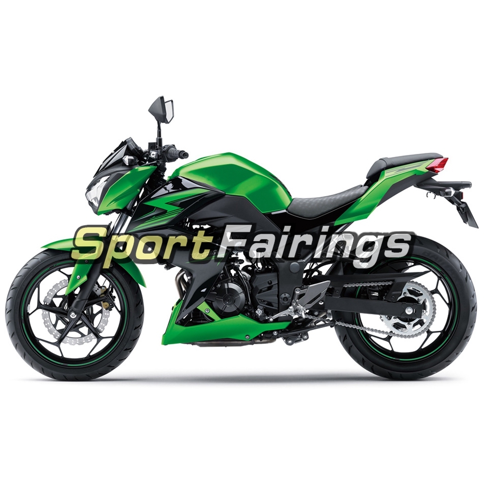 Fairing Kit Fit For Kawasaki Z250 / Z3 2014 - 2016 Green Black Special Edition