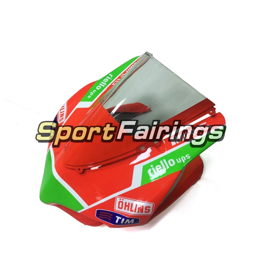 Firberglass Fairing Kit Fit For Dacati 899/1199 2012 - 2013 - Red Green
