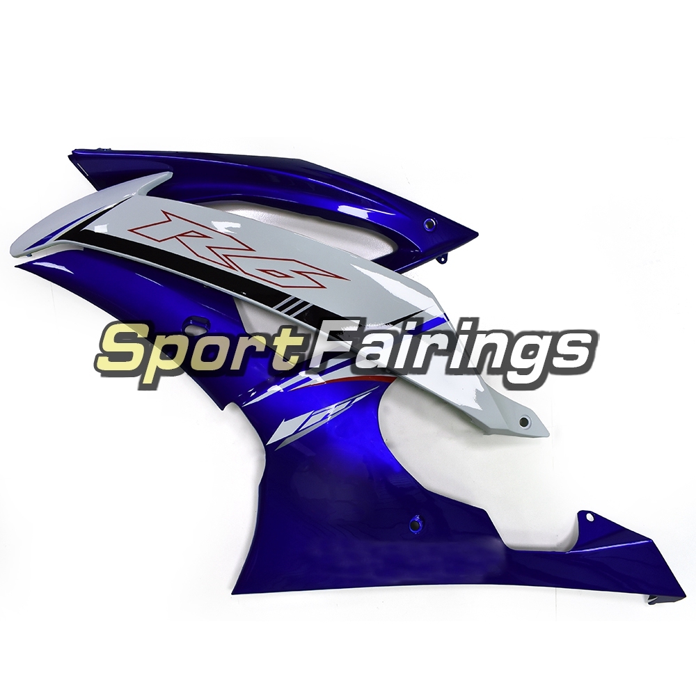 Fairing Kit Fit For Yamaha YZF R6 2008 - 2016 - White Blue