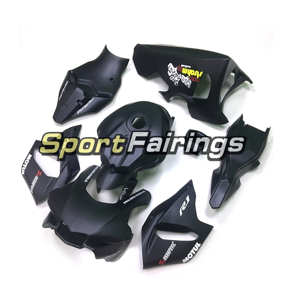 Fiberglass Racing Fairing Kit Fit For Yamaha YZF R1 2015 2016 -  Matte Black