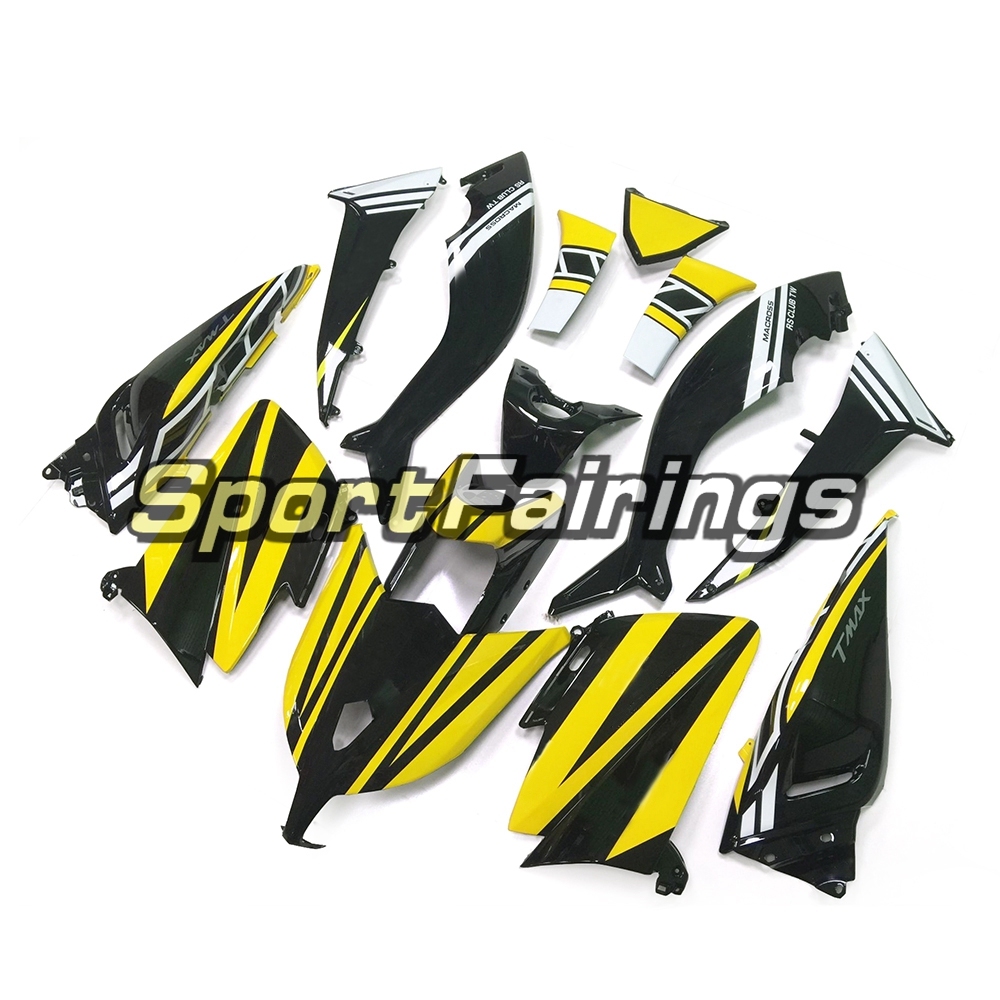 Fairing Kit Fit For Yamaha TMAX530 2012 - 2014 - Yellow Black