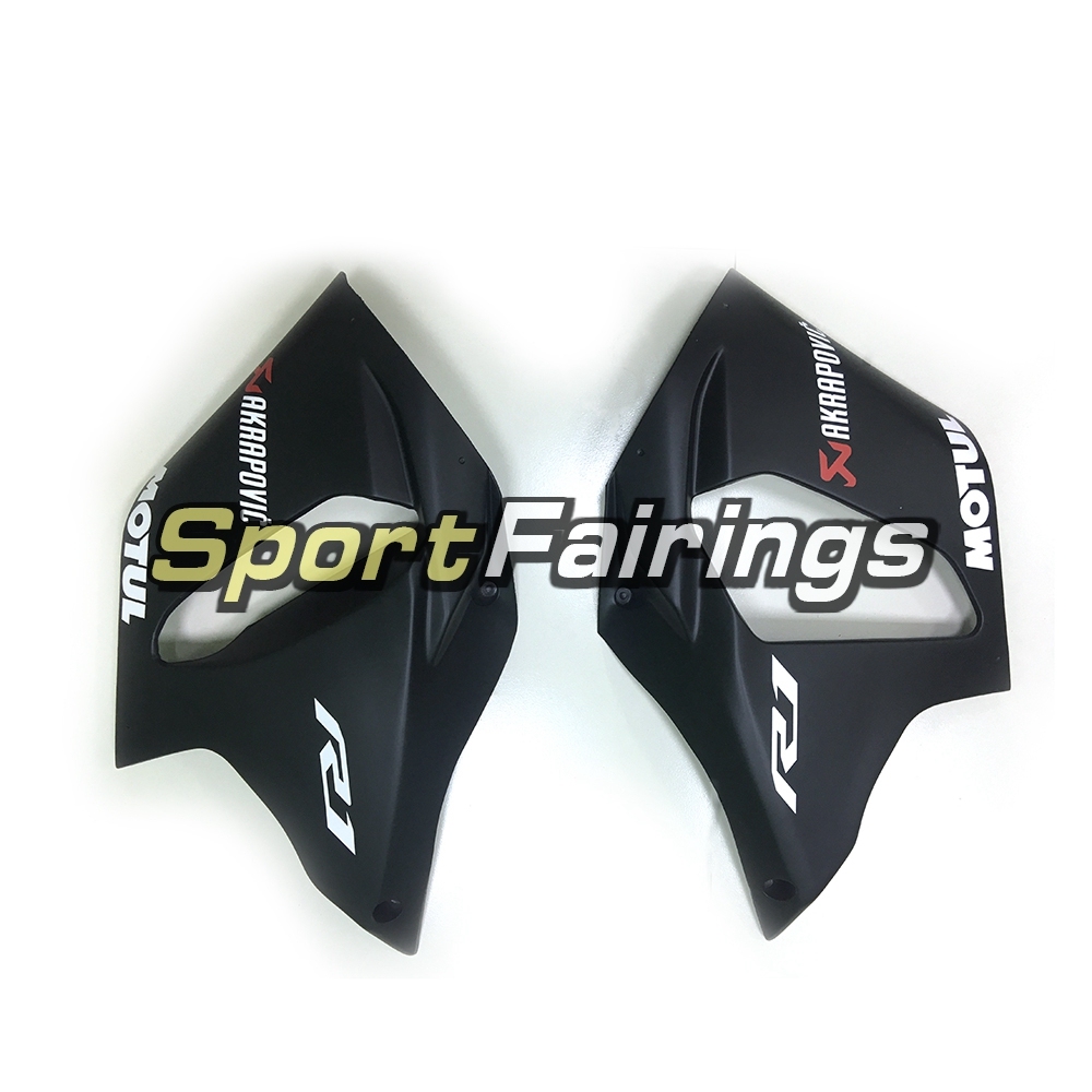 Fiberglass Racing Fairing Kit Fit For Yamaha YZF R1 2015 2016 -  Matte Black