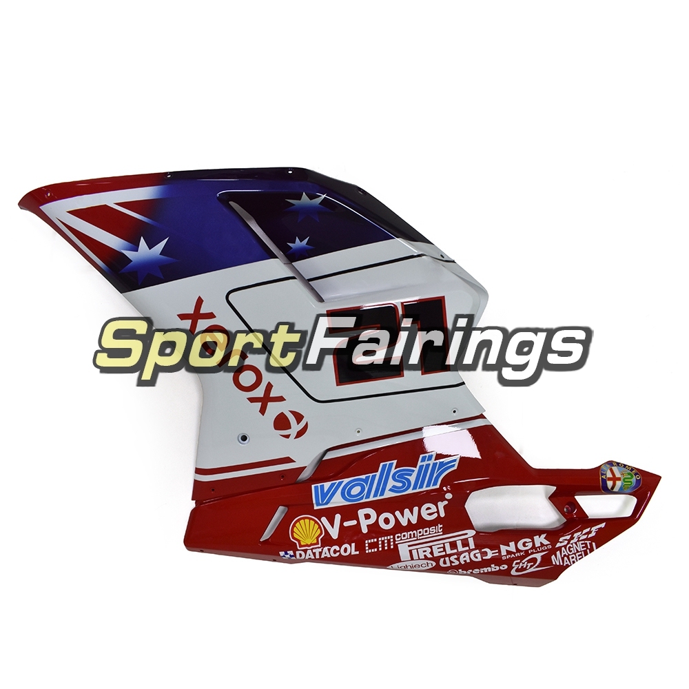 Fairing Kit Fit For Ducati 1098/1198/848 2007 - 2012 - White Red