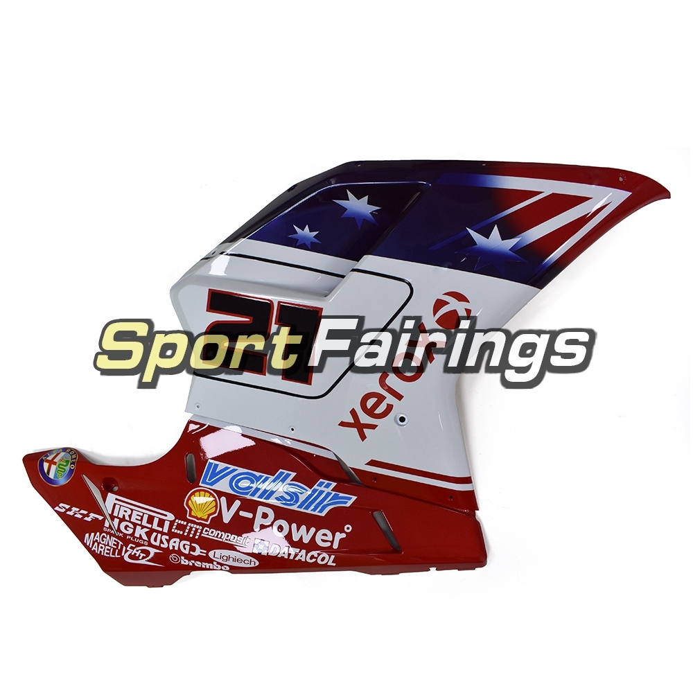 Fairing Kit Fit For Ducati 1098/1198/848 2007 - 2012 - White Red