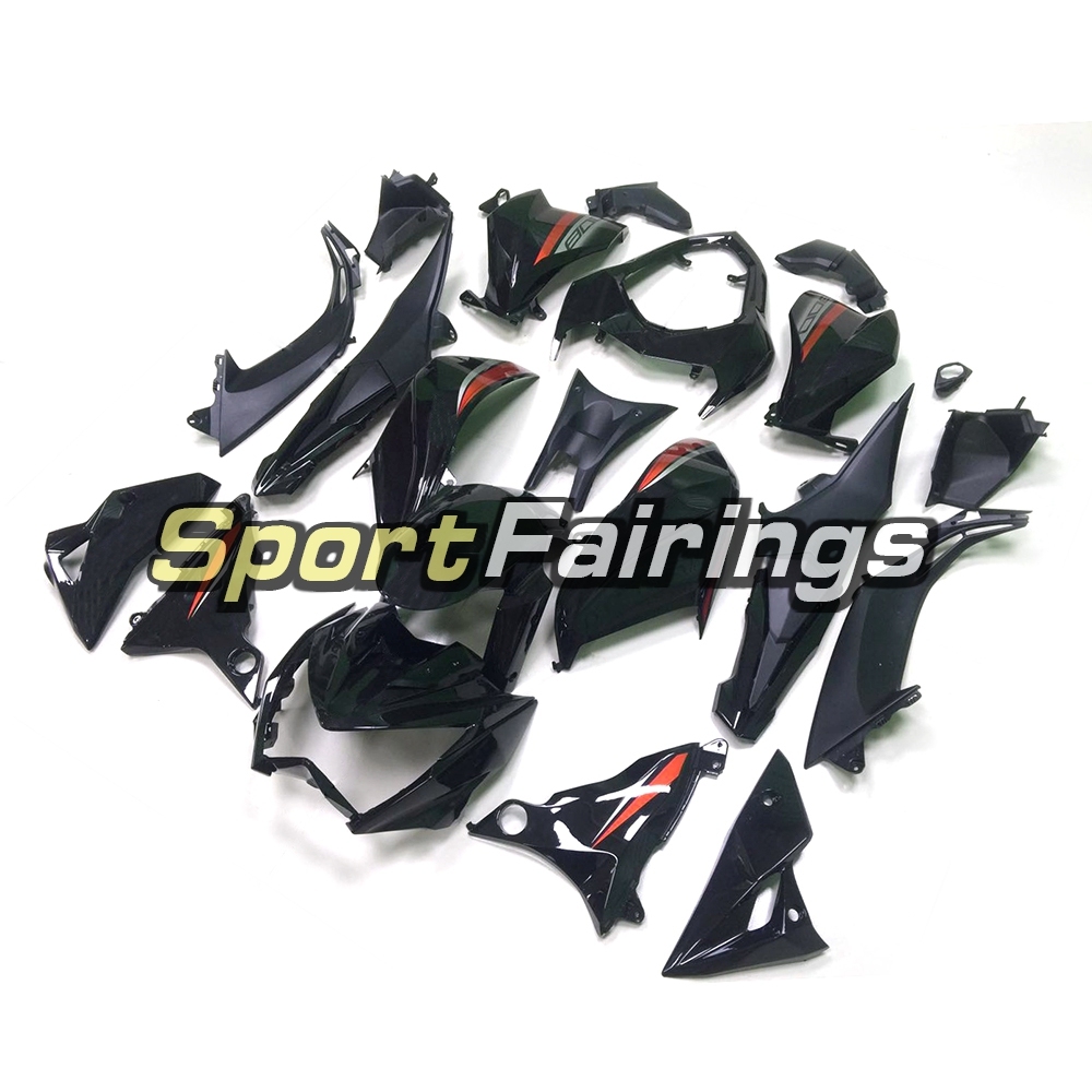 Fairing Kit Fit For Kawasaki Z800 2013 - 2016 - Gloss Black Orange