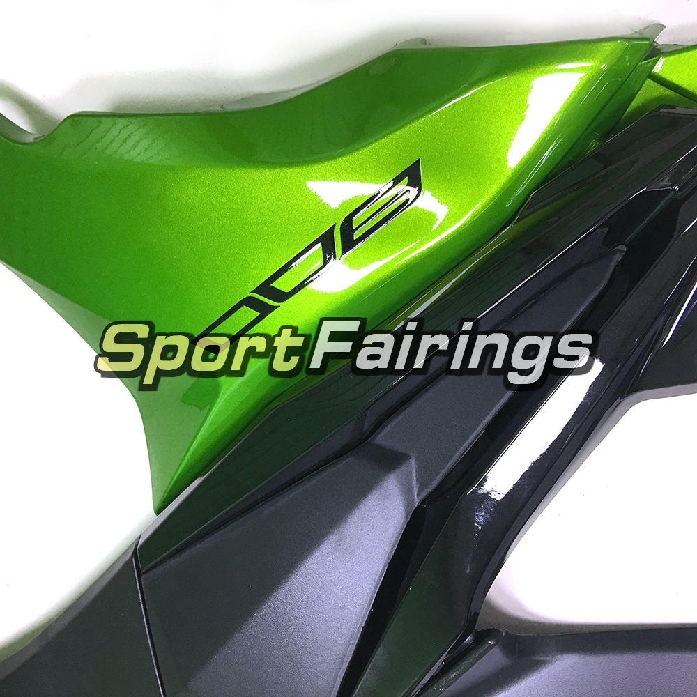Fairing Kit Fit For Kawasaki Z800 2013 - 2016 - Green Black