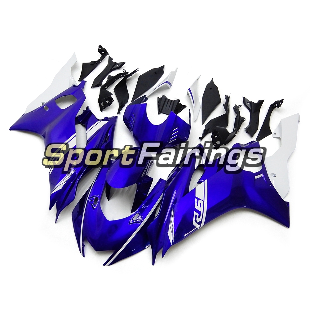 Fairing Kit Fit For Yamaha YZF R6 2017 - Blue White