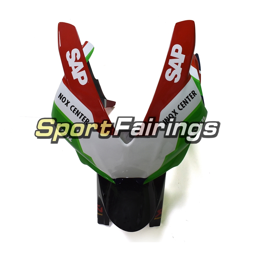 Firberglass Fairing Kit Fit For Aprilia RSV4 1000 2010 - 2015 - Red Green White