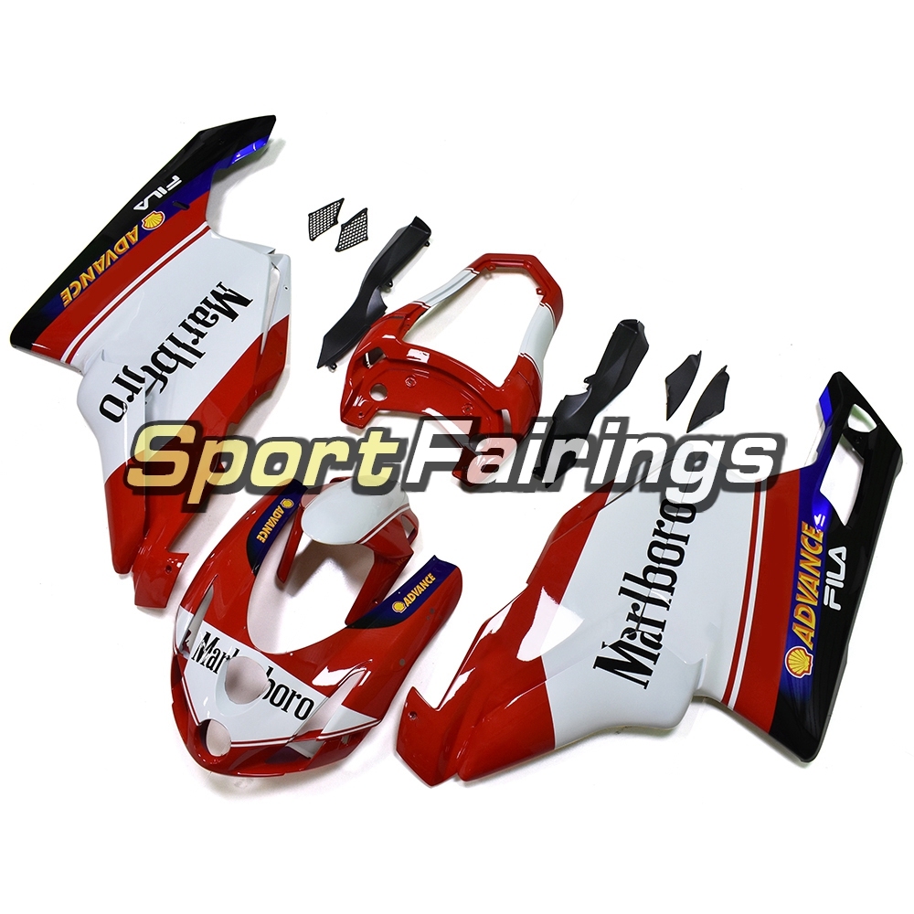 Fairing Kit Fit For Ducati 999/749 2003 - 2004 - White Red