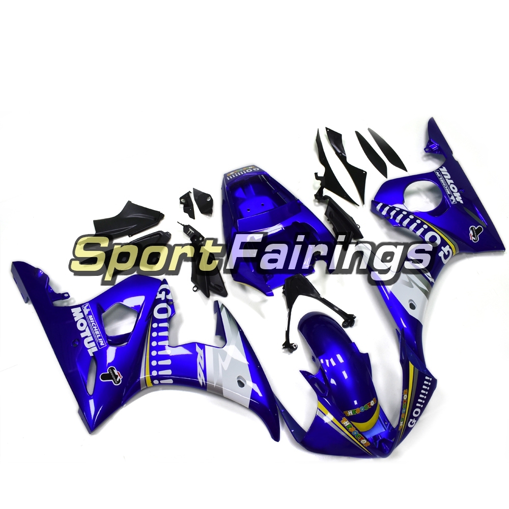 Fairing Kit Fit For Yamaha YZF R6 2003 2004 R6S 06 - 09 -  Blue White