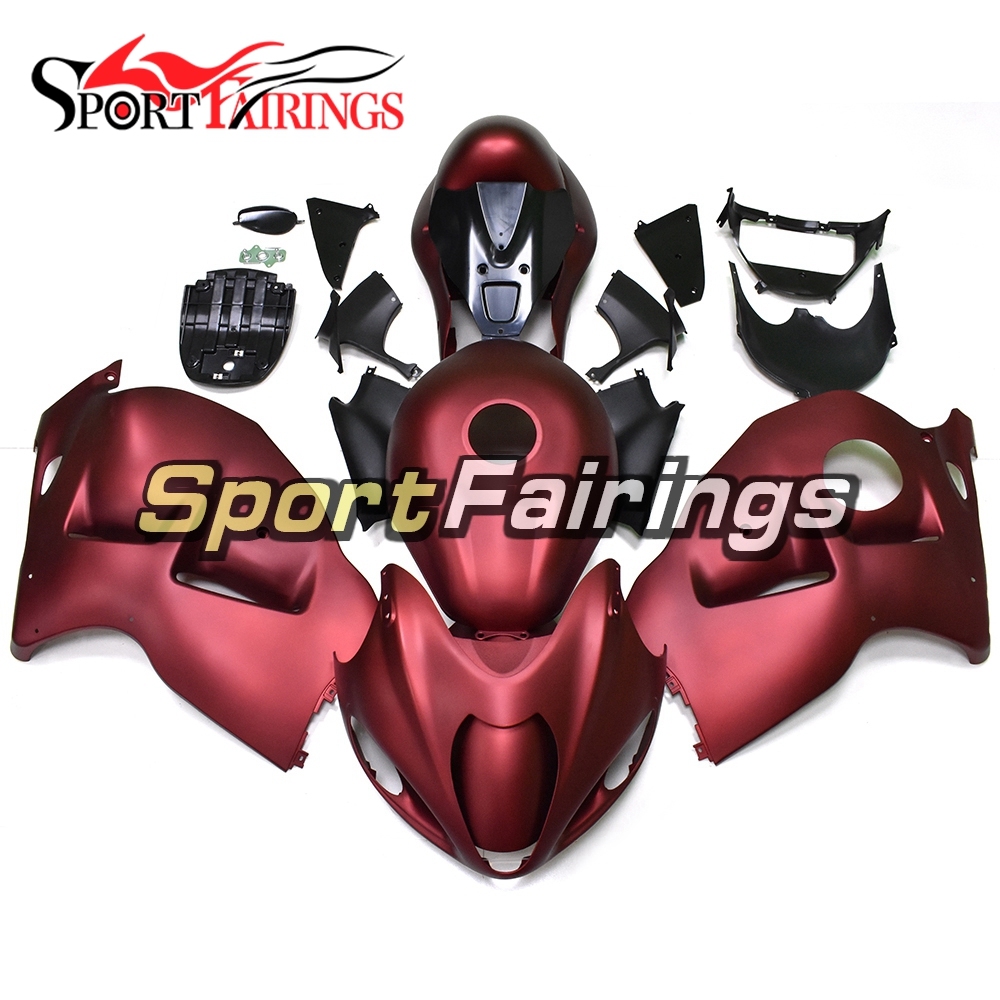 Fairing Kit Fit For Suzuki GSXR1300 Hayabusa 1997 - 2007 - Matte Red Black